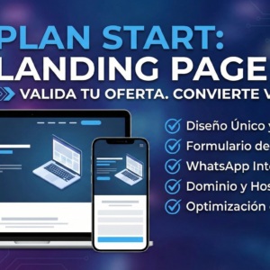 Plan Start - Landing Page Pro