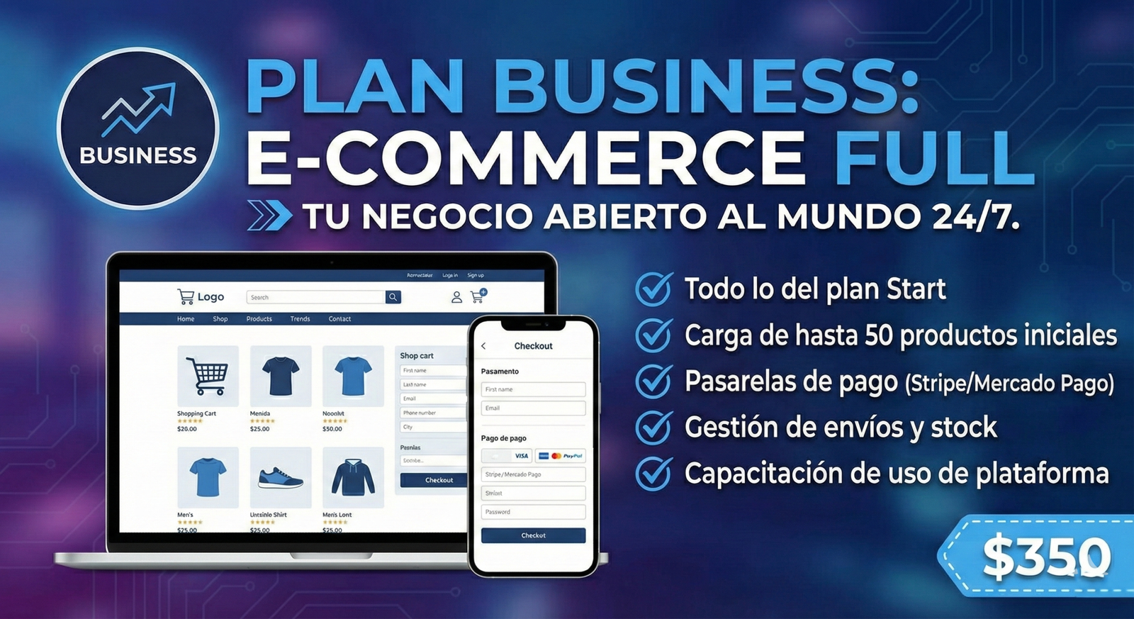 Plan Business/Growth- E-commerce Full